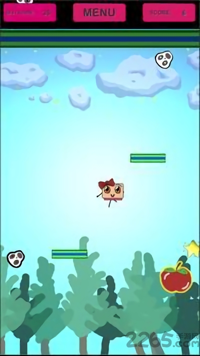 方块少女闯关游戏