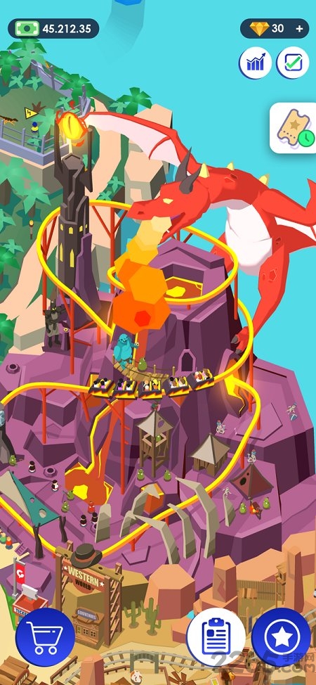 idle theme park大亨游戏