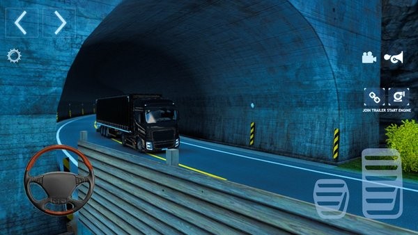 卡车模拟器欧洲2022手机版(truck simulator euro mountain)
