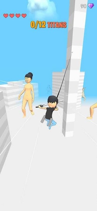 人类大战巨人游戏(titans3d)