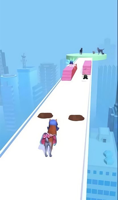动物美容赛跑游戏