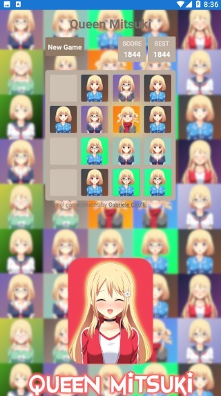 合成女友2048游戏(girlfriend mitsuki)