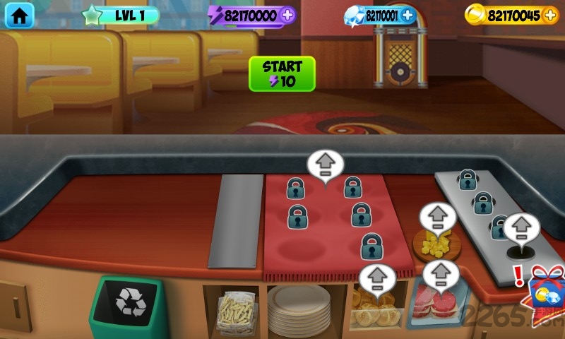 我的汉堡店2无限金币修改版