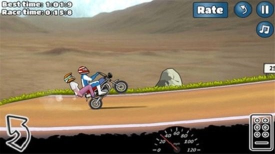 开摩托去泡妞去广告版中文版(Wheelie Challenge)