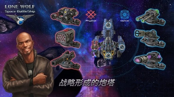 战舰孤狼太空射手游戏