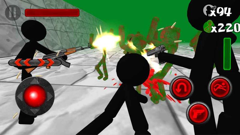 火柴人大战僵尸3d版