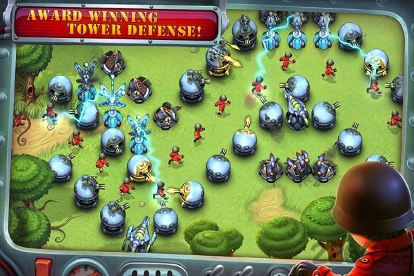 单机坚守阵地无限金币版(Fieldrunners)