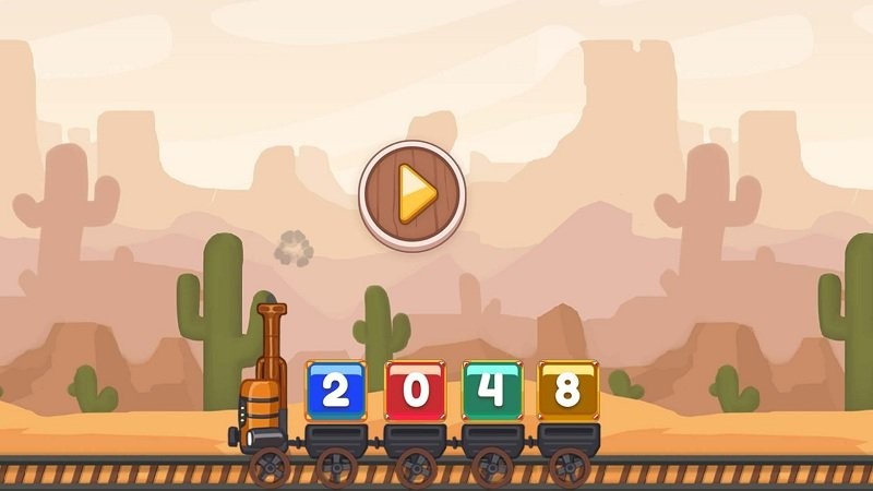 2048小火车游戏