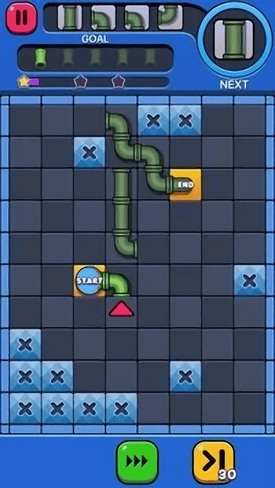 管道堵塞谜题游戏(pipe plug puzzle)