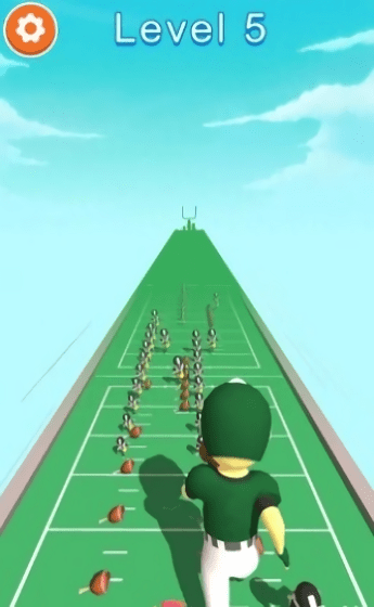 橄榄球赛游戏(rugby run)