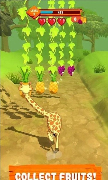长颈鹿跑酷小游戏(giraffe) 长颈鹿跑酷游戏下载