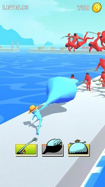 橡胶人的跑酷冒险游戏(blob inflate)