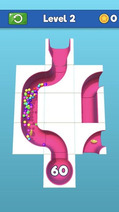 管道球球3d游戏