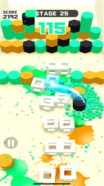 颜料球跑酷官方版(paint balls rush)