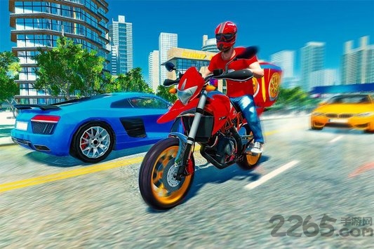 摩托车比萨外卖破解版下载