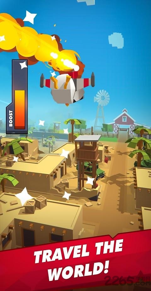 喷漆小鸡背包跳跃最新版