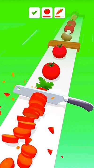 开心切水果小游戏