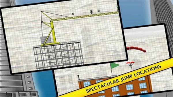 火柴人跳高楼官方版(stickman base jumper)