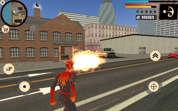 火焰英雄破解版无限金币钻石版(flame hero)