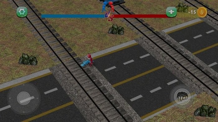 火柴人铁路格斗游戏(Crowd Masters: Cross Crowd Clash Run & Fight Game)