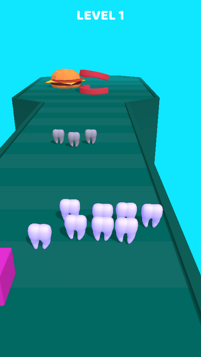 牙牙跑酷小游戏(tooth run)