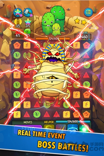 怪物消除大作战手机游戏(puzzle monsters)
