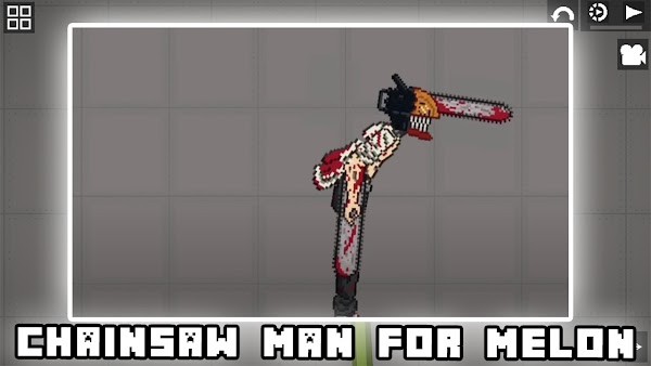 甜瓜游乐场电锯人版本(mod chainsaw man for melon)