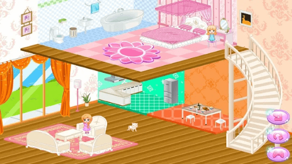 公主新娃娃屋设计游戏
