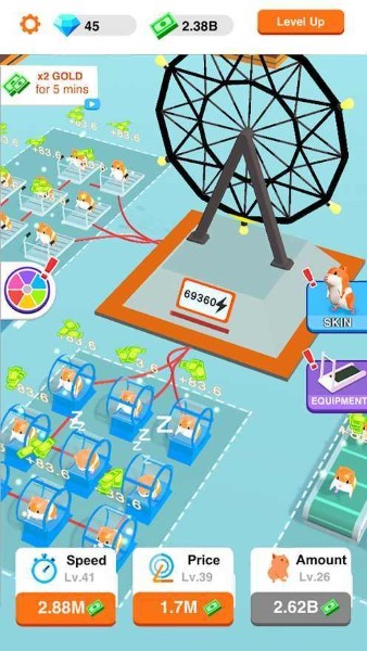 空闲仓鼠发电厂游戏(idle hamster energy)
