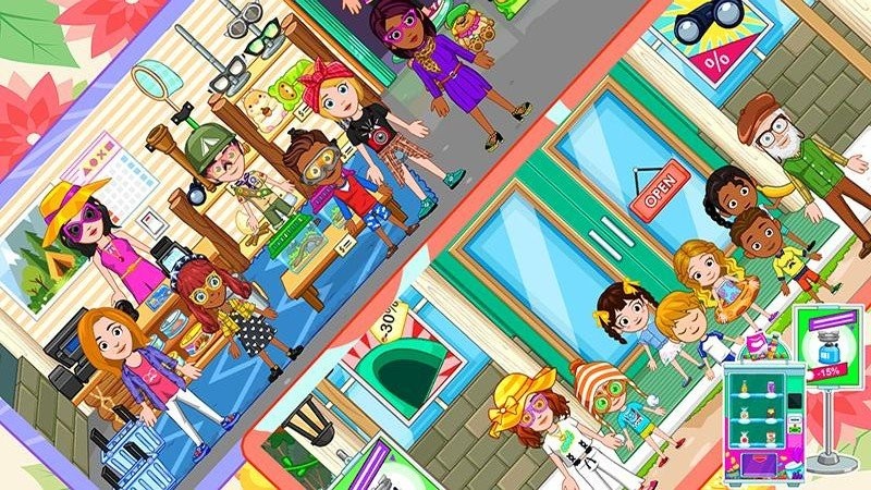 我的迷你城市野露营游戏