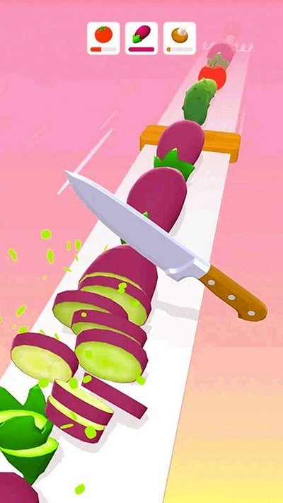 开心切水果小游戏