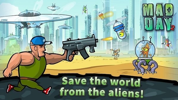 疯狂的一天2射击外星人游戏