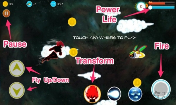 赛亚人战士无限金币修改版