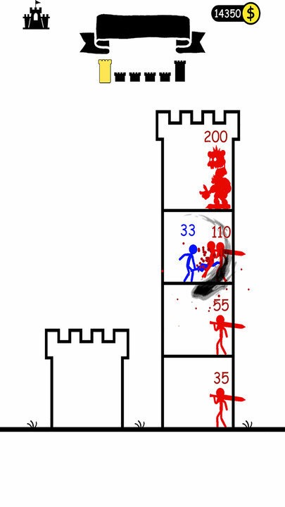 火柴人大闯关小游戏