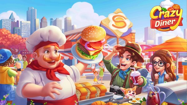 疯狂餐车疯狂大厨游戏(crazy diner)