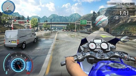 摩托车赛车3D中文版下载