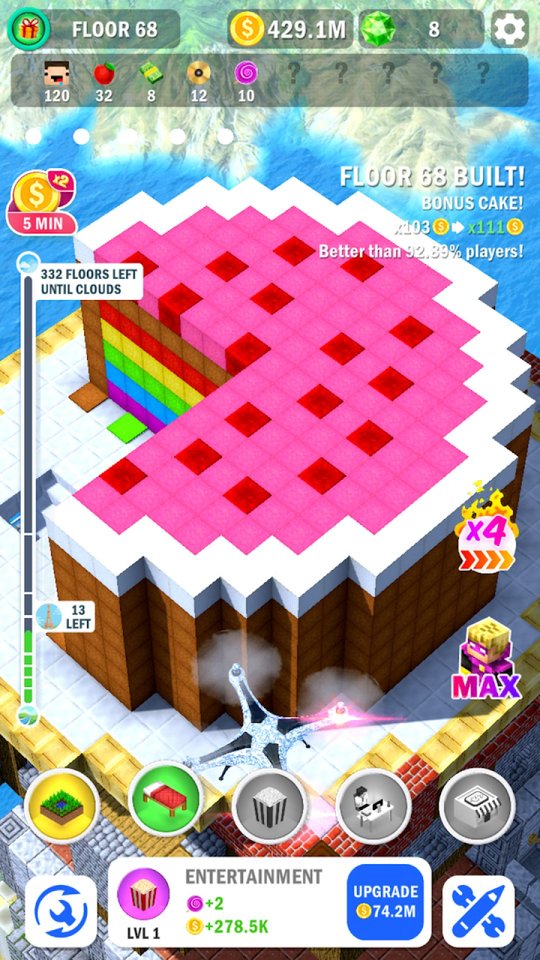 建造通天塔3d最新版