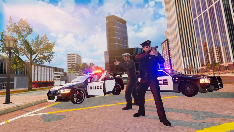 警车模拟驾驶器2023