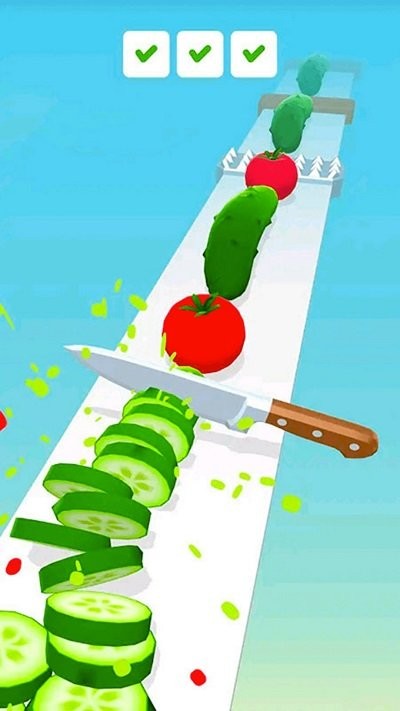 开心切水果小游戏