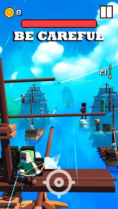 工艺方块弓箭手2024最新版(craft blocky archer)