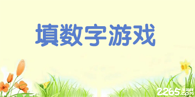 填数字游戏
