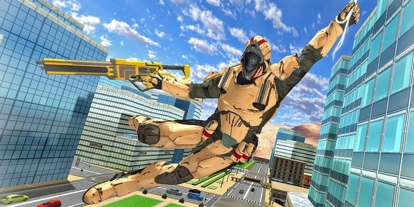 超级英雄绳攀爬城市最新版