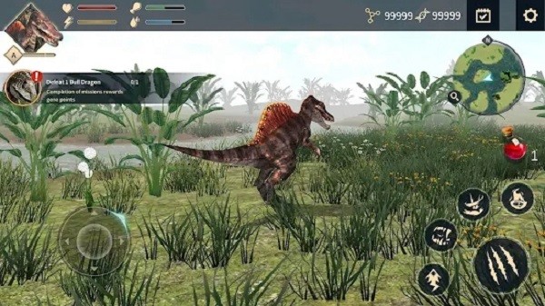 模拟恐龙游戏手机版(dino sandbox)