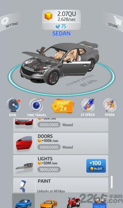 idle car游戏