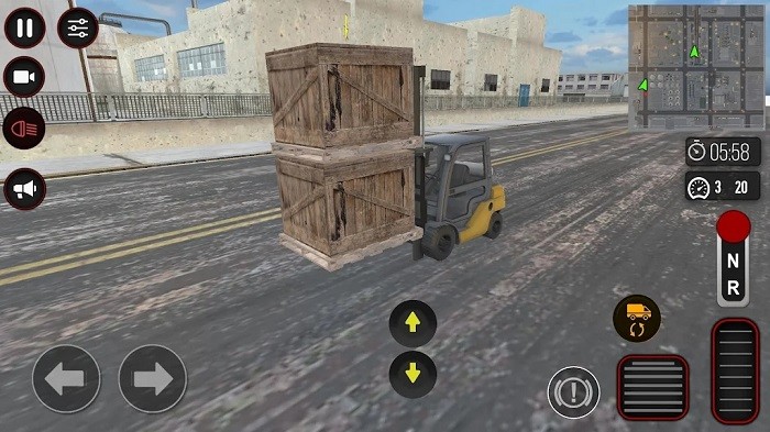 叉车运输托送游戏(truck and forklift simulator)