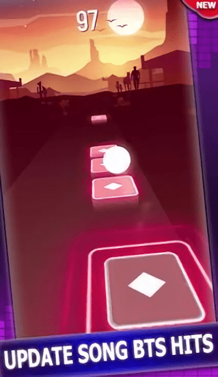 瓷砖跳少年团官方版(bts tiles hop music games songs)