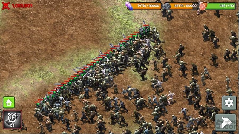 丧尸冲锋灭绝破解版