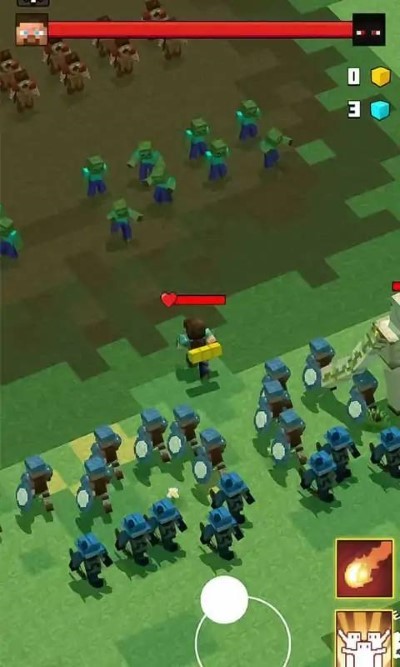 暴徒大军工艺战争游戏(mob battle craft war)