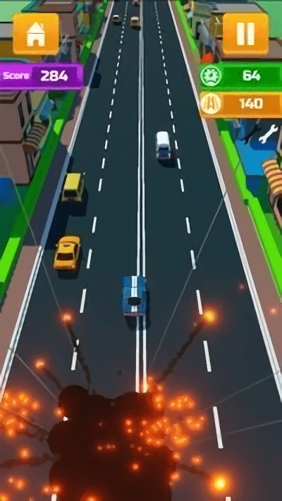 疯狂交通赛车手最新版(crazytrafficracer)