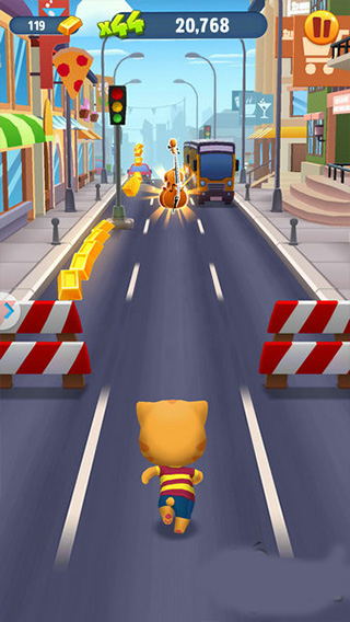 汤姆猫跑酷攻略